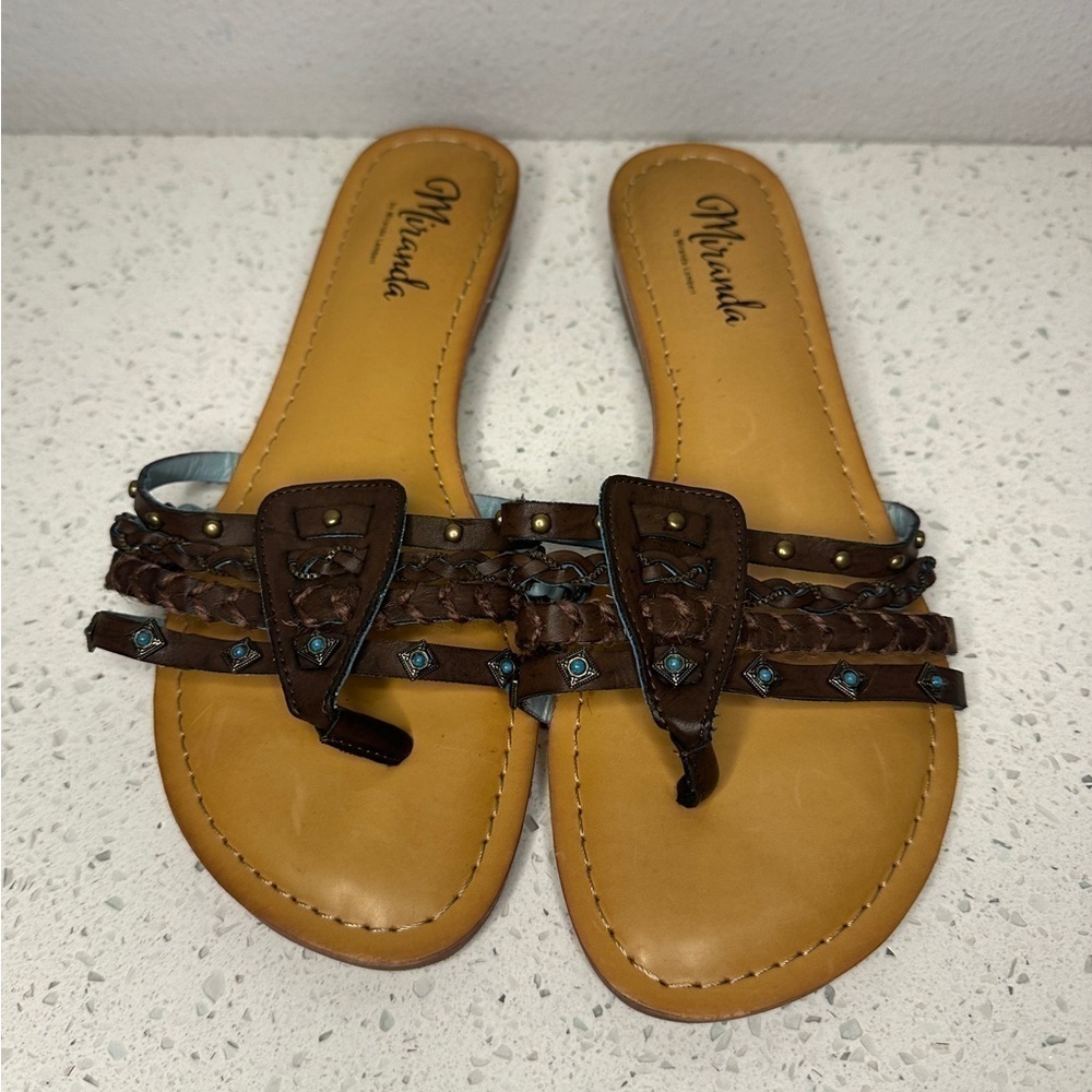 Miranda by Miranda Lambert Talula Sandals Women’s Size 7.5